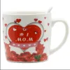 Mother's Day ceramic Cup, spoon, MOM mug, Love Gift, Wedding gift box, packaging box Specification image